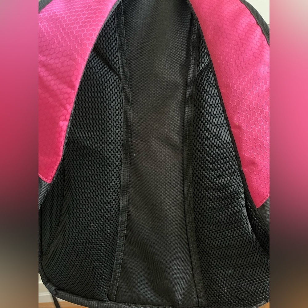 Girls soccer backpack, pink/black - Picture 14 of 15